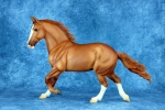 Dapple Chestnut with Modified Mane and Modified Tail Wixom